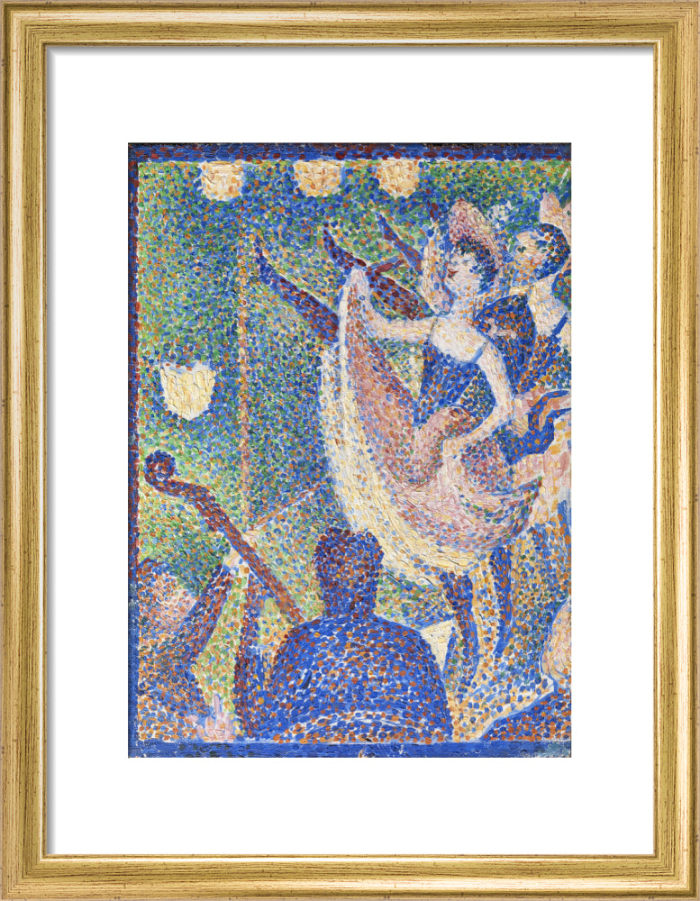 Study for 'Le Chahut' (art print, small, gold)