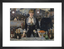 Load image into Gallery viewer, A Bar at the Folies-Bergère (art print, small, black)
