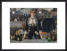 Load image into Gallery viewer, A Bar at the Folies-Bergère (art print, medium, black)
