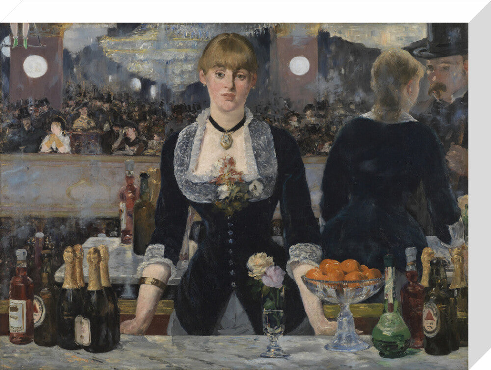 A Bar at the Folies-Bergère (stretched canvas, medium, unframed)