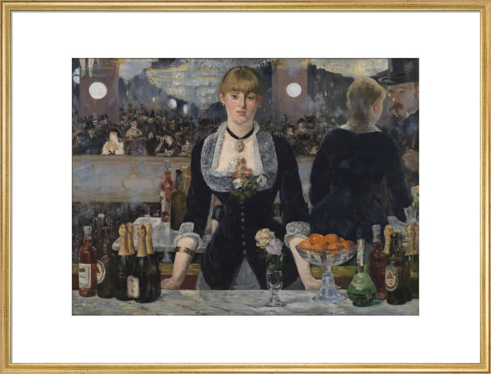 A Bar at the Folies-Bergère (art print, extra large, gold)