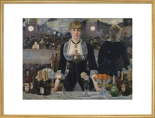 Load image into Gallery viewer, A Bar at the Folies-Bergère (art print, extra large, gold)
