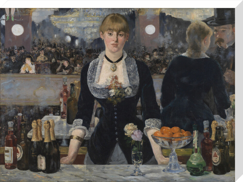 A Bar at the Folies-Bergère (stretched canvas, large, unframed)