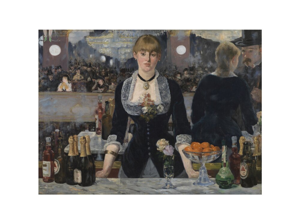 A Bar at the Folies-Bergère (art print, medium, unframed)