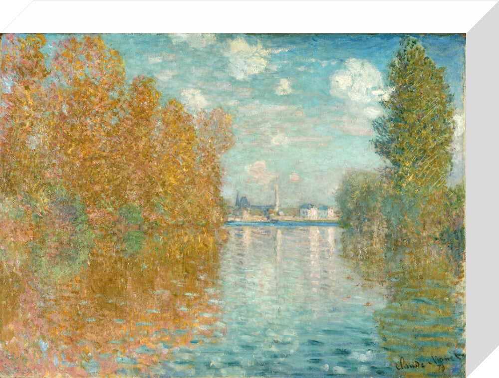 Autumn effect at Argenteuil (stretched canvas, small, unframed)