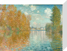 Load image into Gallery viewer, Autumn effect at Argenteuil (stretched canvas, small, unframed)
