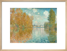 Load image into Gallery viewer, Autumn effect at Argenteuil (art print, medium, natural)

