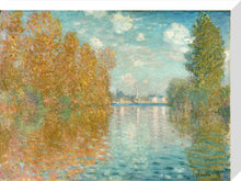Load image into Gallery viewer, Autumn effect at Argenteuil (stretched canvas, medium, unframed)
