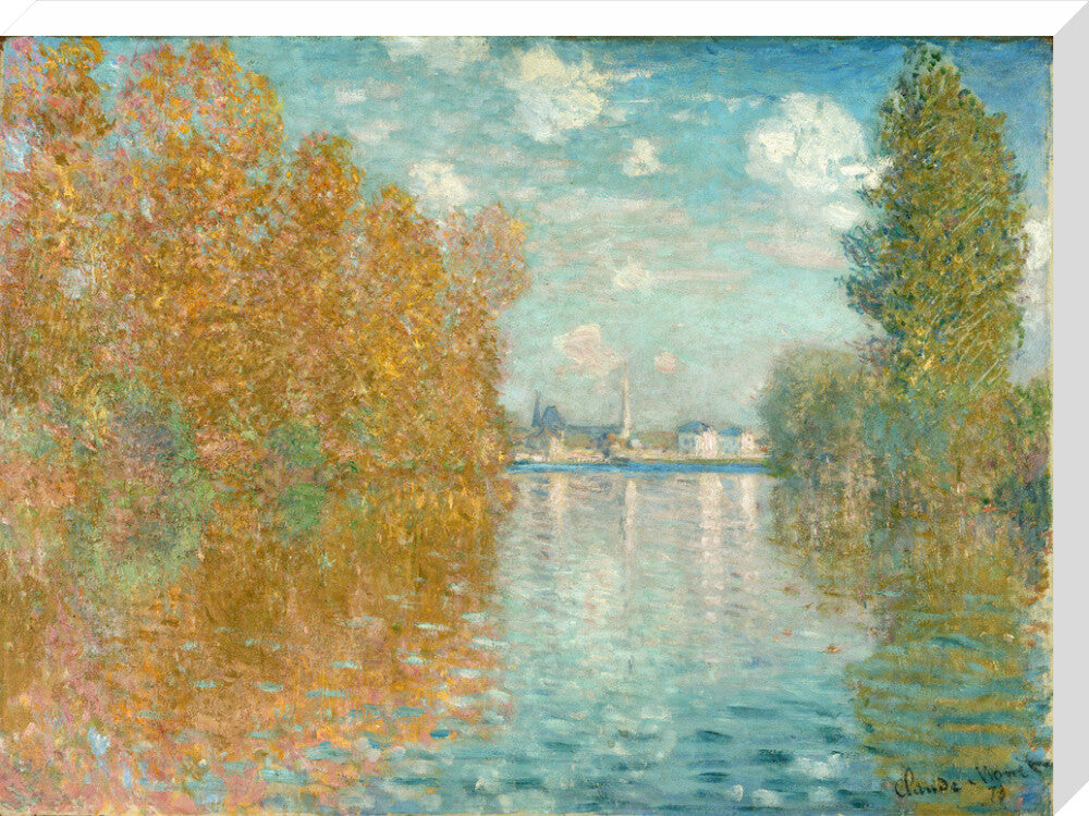 Autumn effect at Argenteuil (stretched canvas, large, unframed)