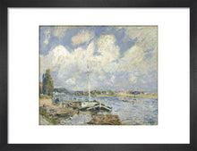 Load image into Gallery viewer, Alfred Sisley, Boats on the Seine
