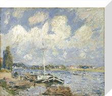 Load image into Gallery viewer, Alfred Sisley, Boats on the Seine
