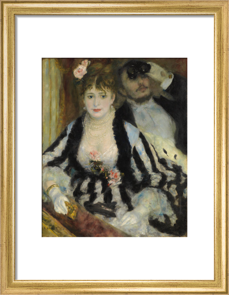 La Loge (art print, small, gold)