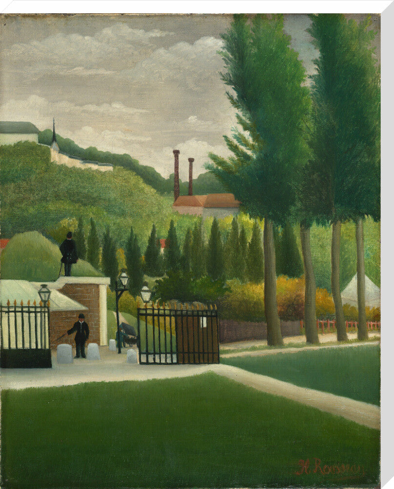 The Toll Gate (stretched canvas, extra large, unframed)
