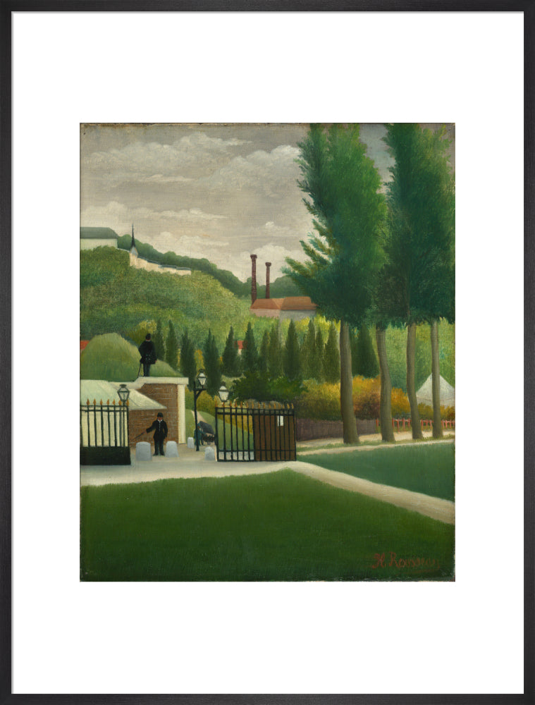 The Toll Gate (art print, extra large, black)