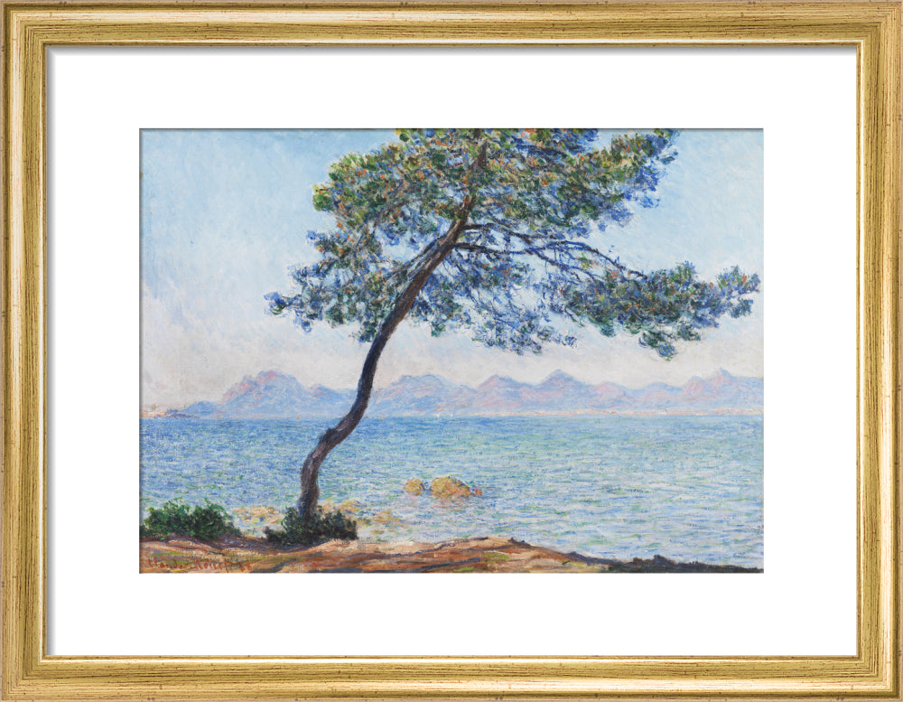 Antibes (art print, small, gold)