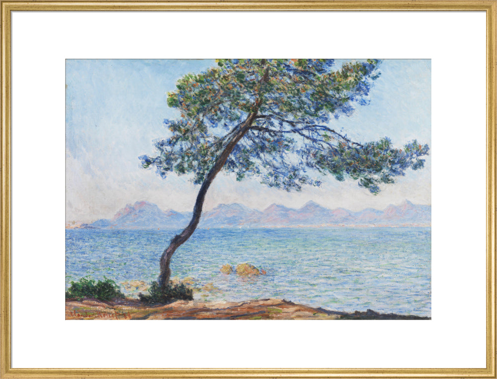 Antibes (art print, extra large, gold)
