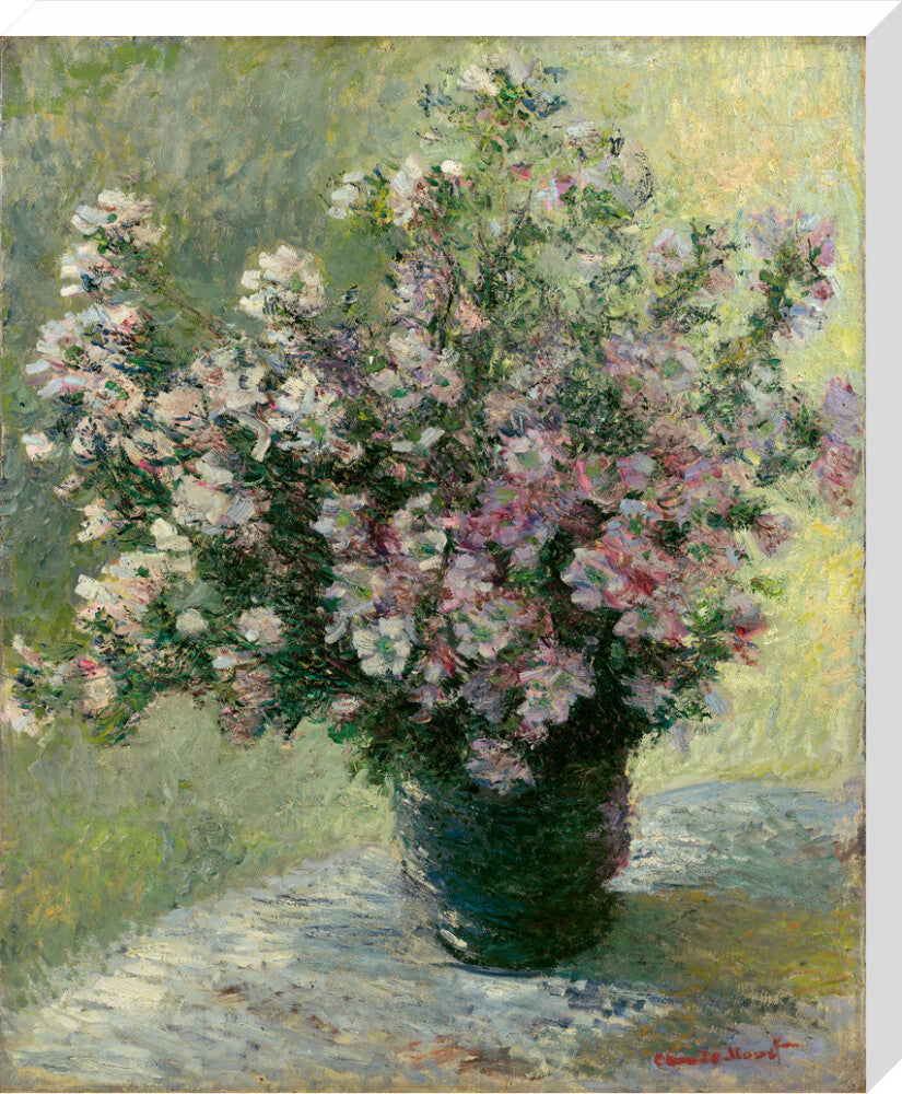 Vase of Flowers (stretched canvas, large, unframed)