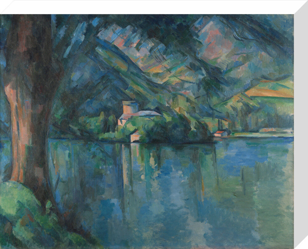 Lac d'Annecy (stretched canvas, medium, unframed)
