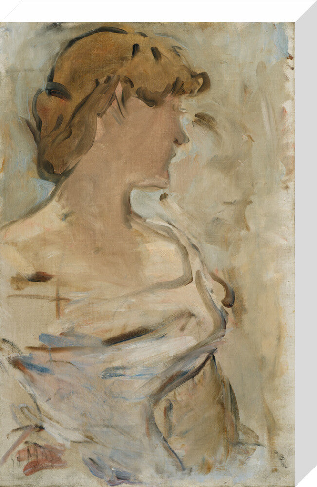 Au Bal - Marguerite de Conflans en toilette de bal (stretched canvas, medium, unframed)