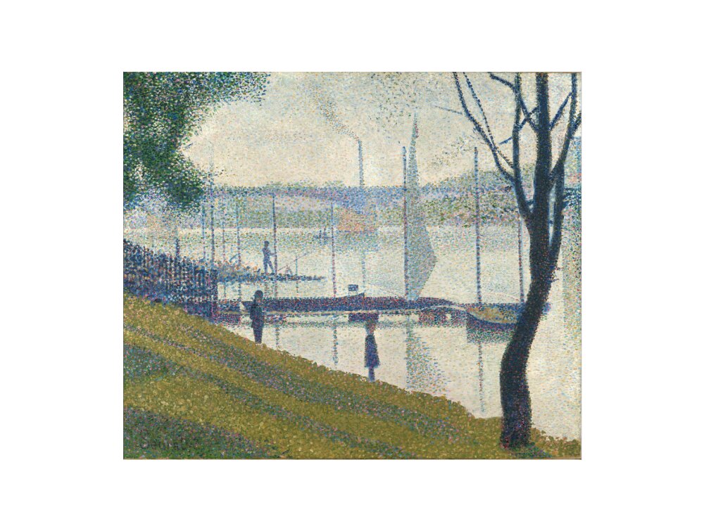 The Bridge at Courbevoie (art print, small, unframed)