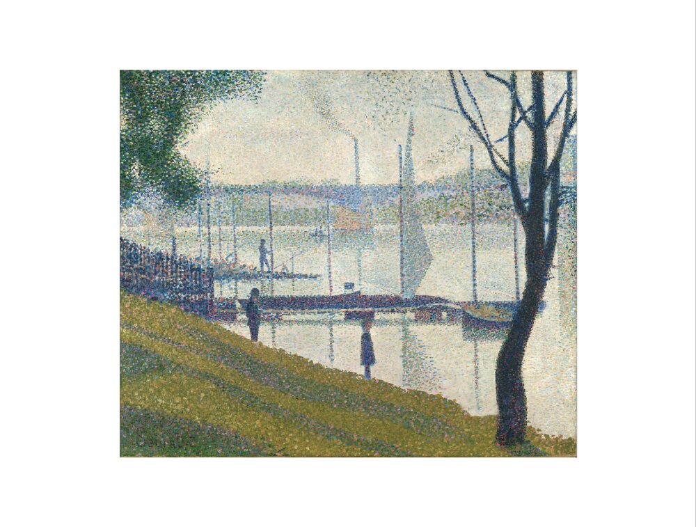 The Bridge at Courbevoie (art print, large, unframed)