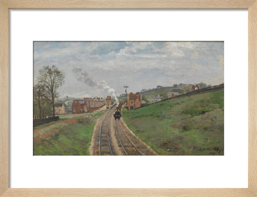 Lordship Lane Station, Dulwich (art print, small, natural)