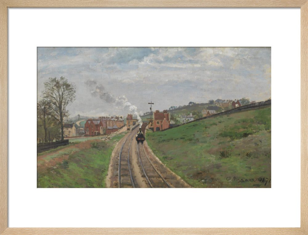 Lordship Lane Station, Dulwich (art print, medium, natural)