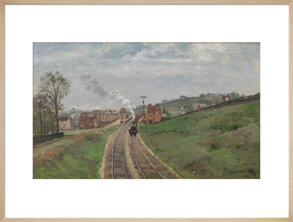 Lordship Lane Station, Dulwich (art print, extra large, natural)
