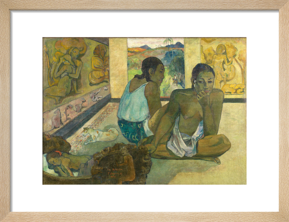 Te Rerioa (art print, small, natural)