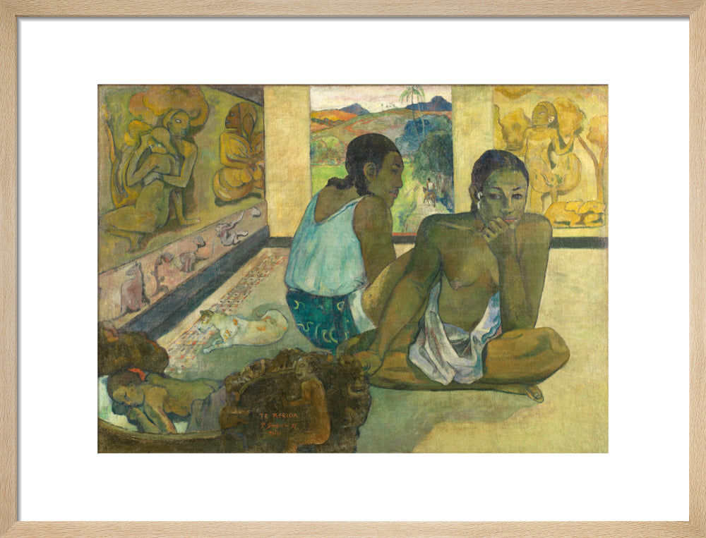 Te Rerioa (art print, medium, natural)