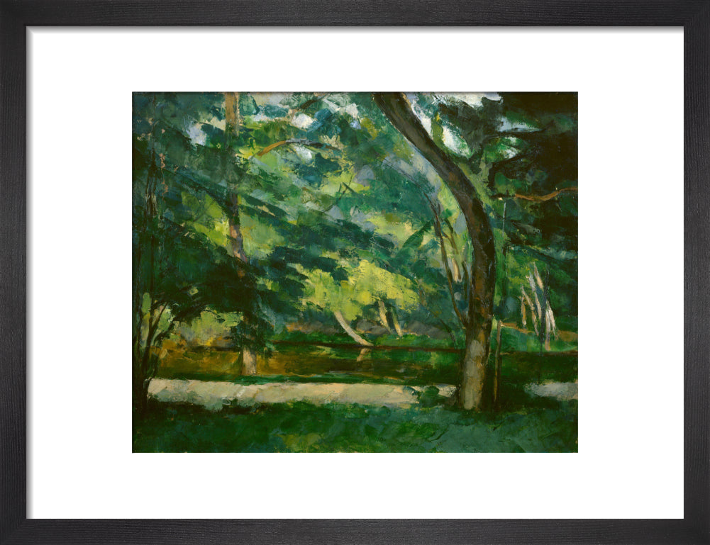 L'Etang des Soeurs, Osny (art print, small, black)