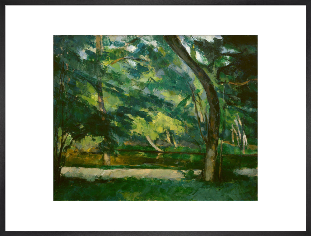 L'Etang des Soeurs, Osny (art print, extra large, black)