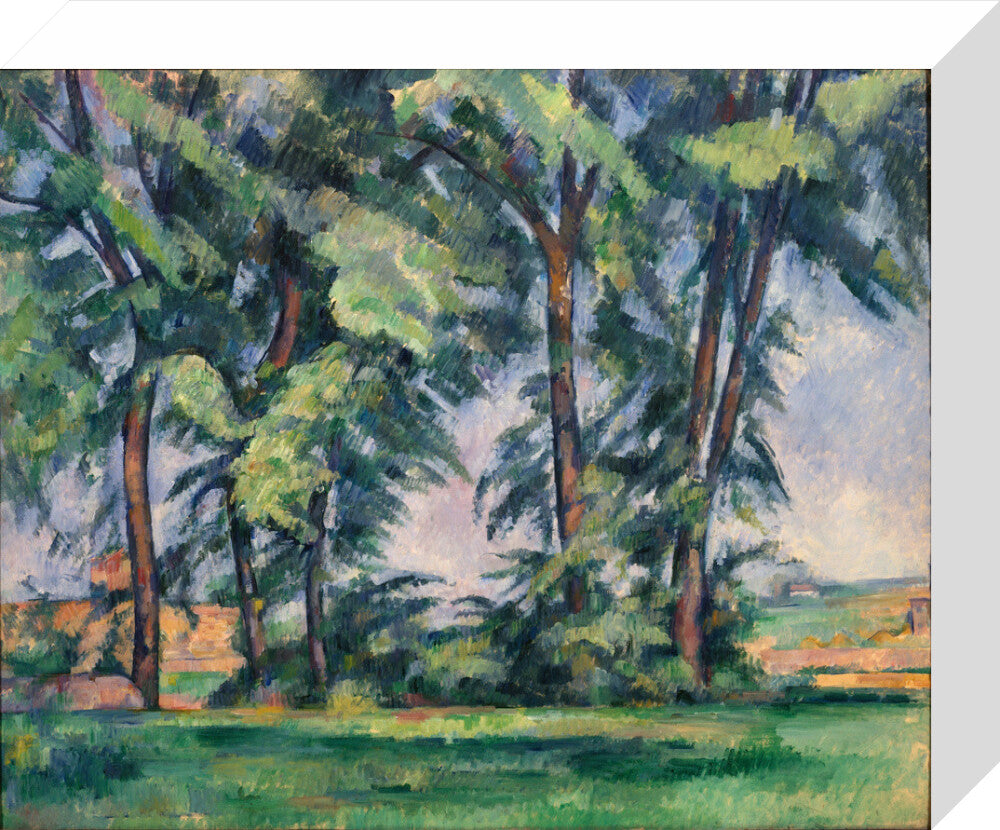 Tall Trees at the Jas de Bouffan (stretched canvas, small, unframed)