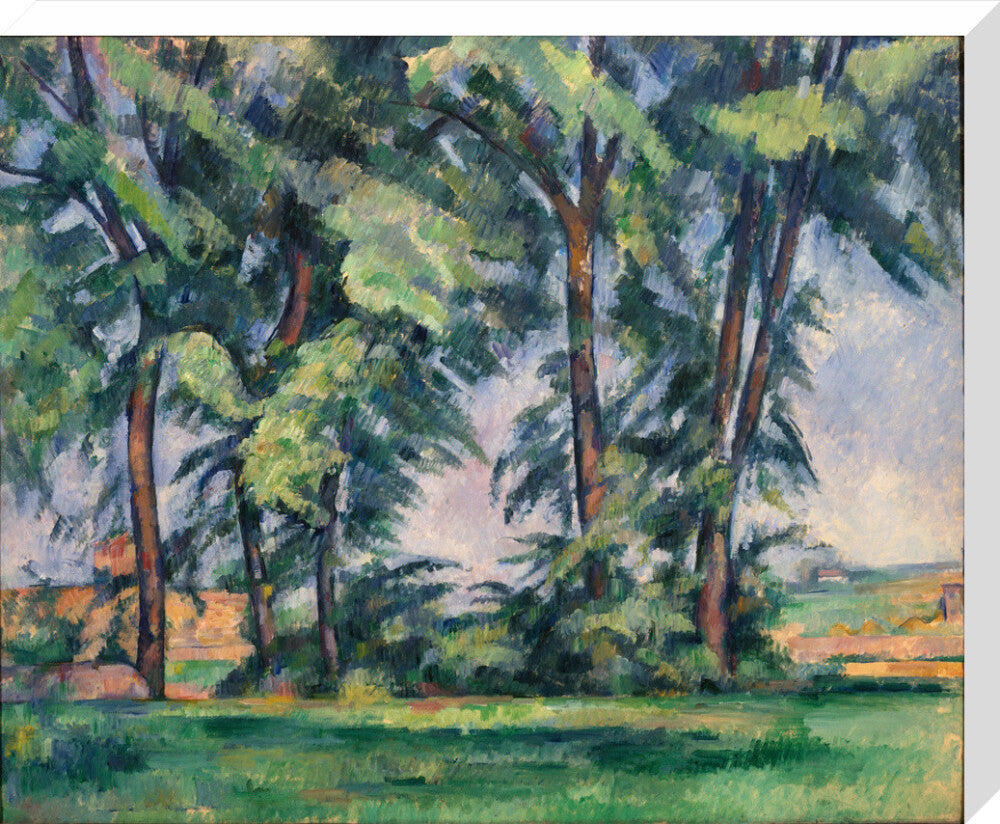 Tall Trees at the Jas de Bouffan (stretched canvas, large, unframed)