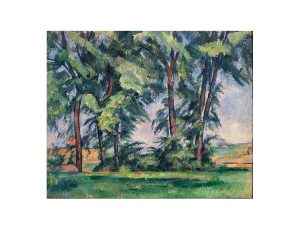 Tall Trees at the Jas de Bouffan (art print, small, unframed)