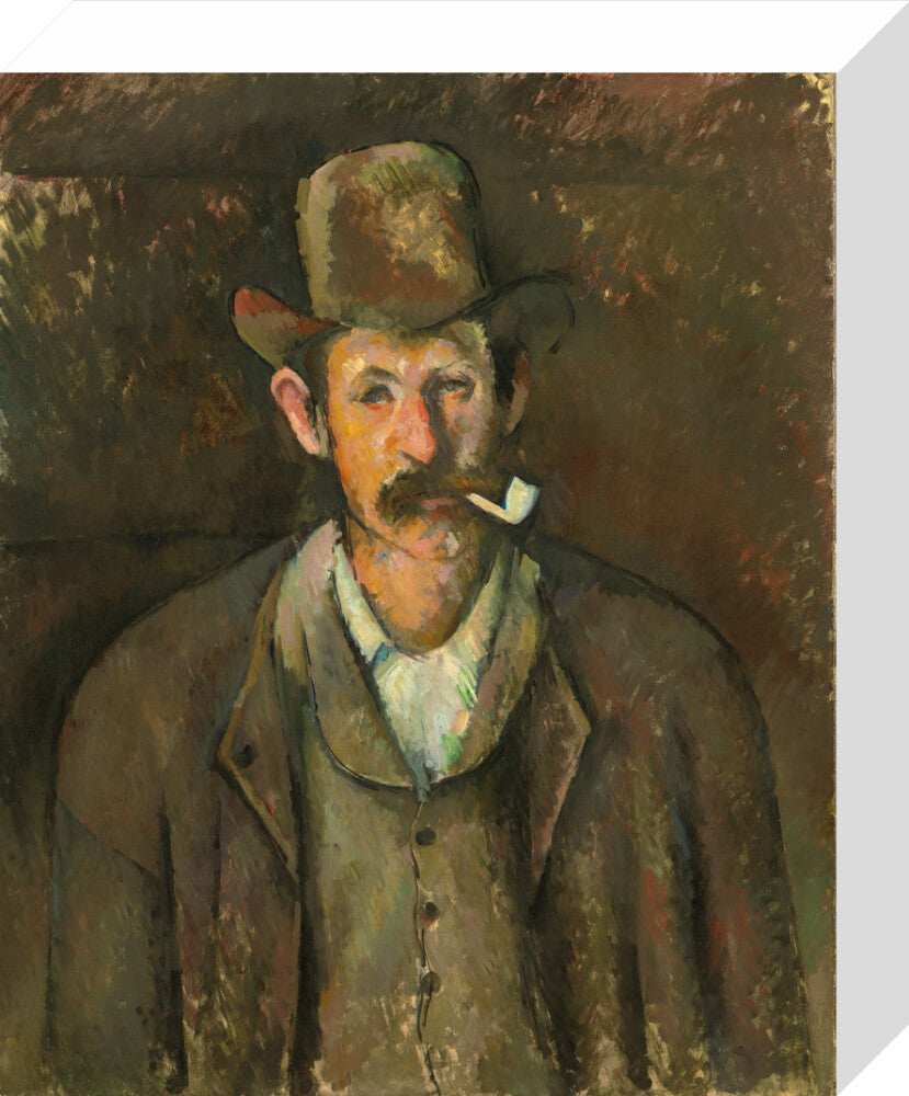 Man with a Pipe (stretched canvas, small, unframed)