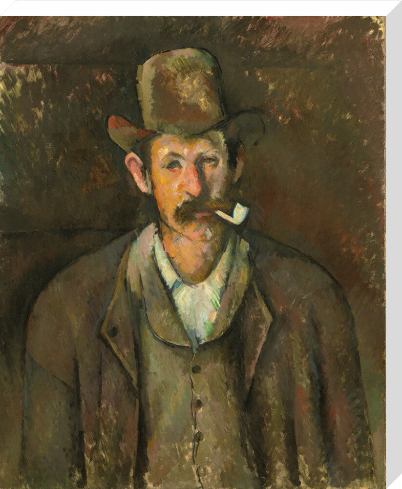Man with a Pipe (stretched canvas, large, unframed)
