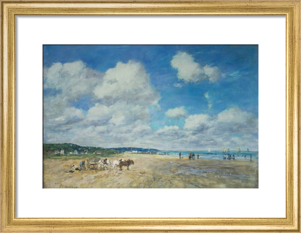 Deauville (art print, small, gold)