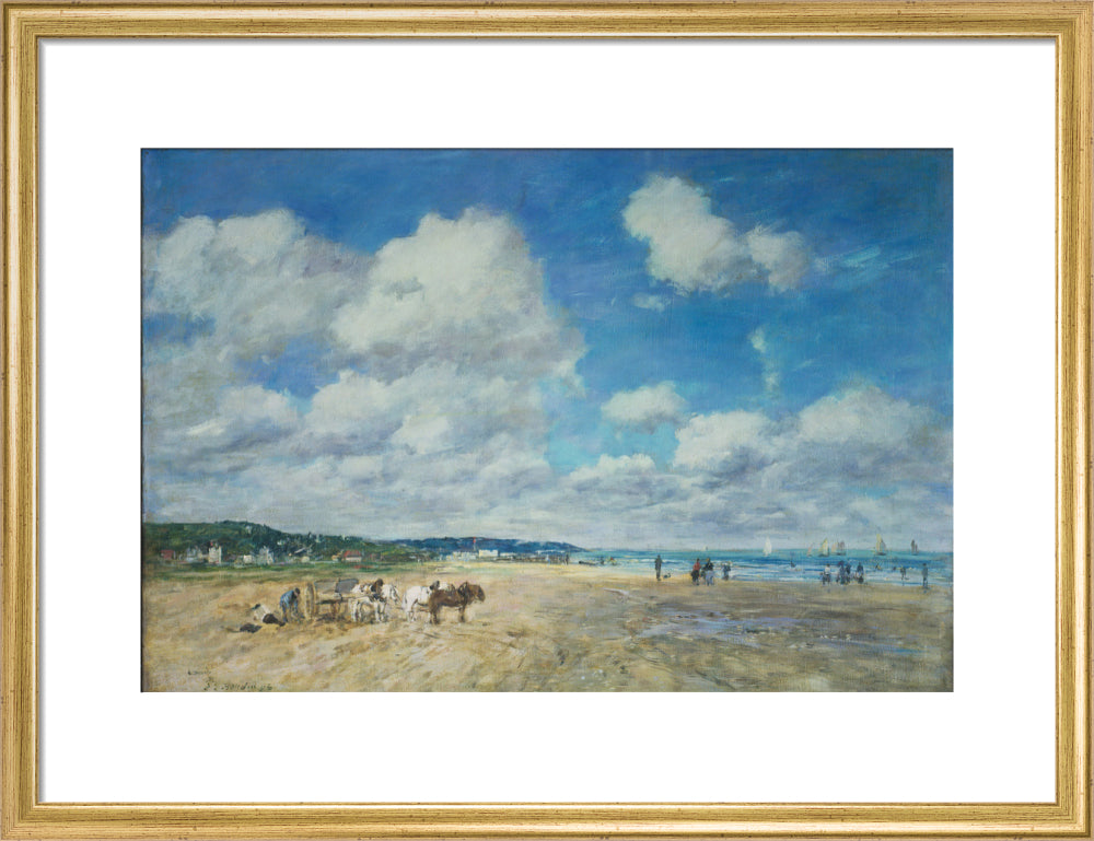 Deauville (art print, medium, gold)