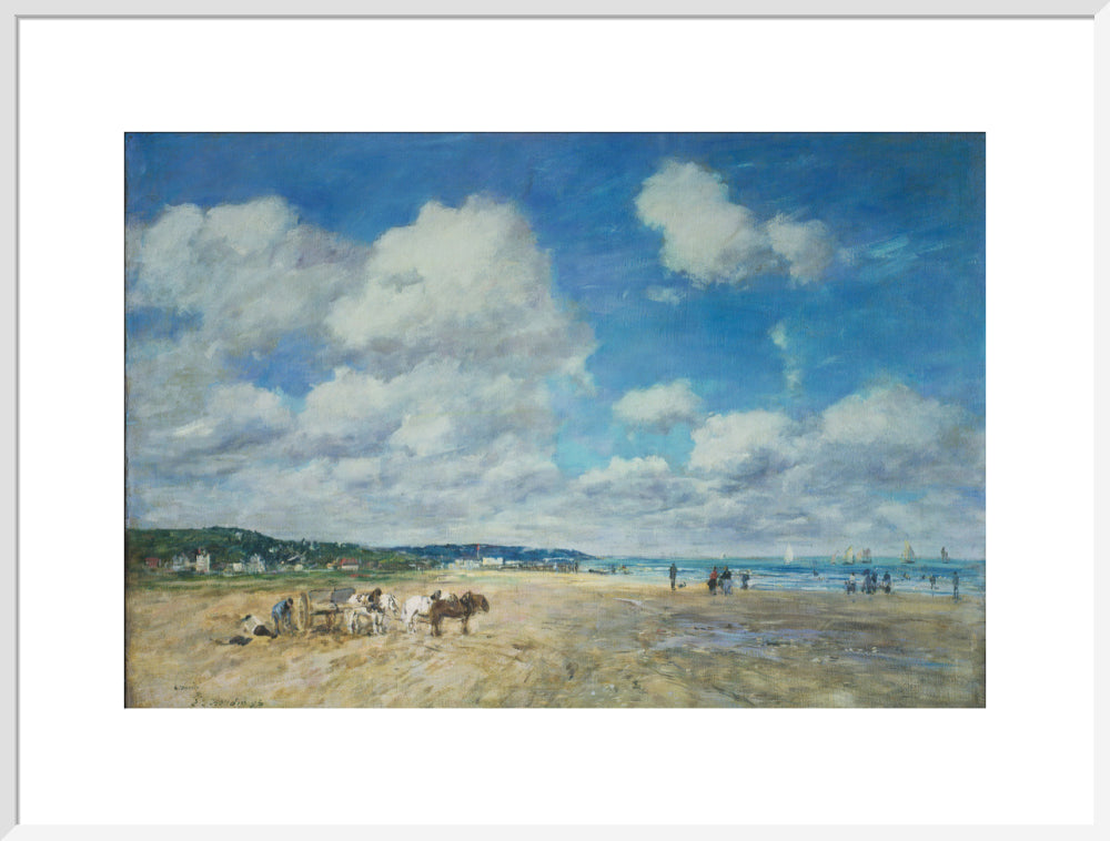 Deauville (art print, extra large, white)