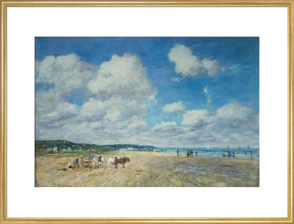 Deauville (art print, extra large, gold)