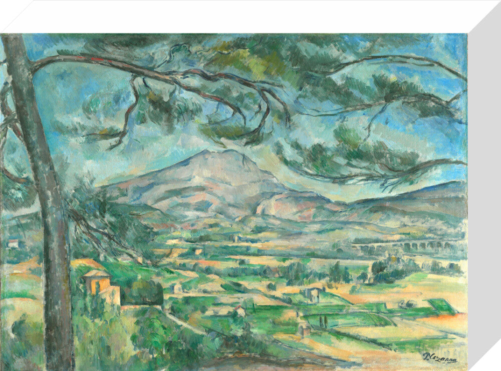 The Montagne Sainte-Victoire with Large Pine (stretched canvas, small, unframed)