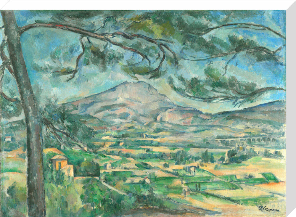 The Montagne Sainte-Victoire with Large Pine (stretched canvas, large, unframed)