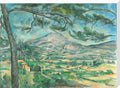 The Montagne Sainte-Victoire with Large Pine (stretched canvas, extra large, unframed)