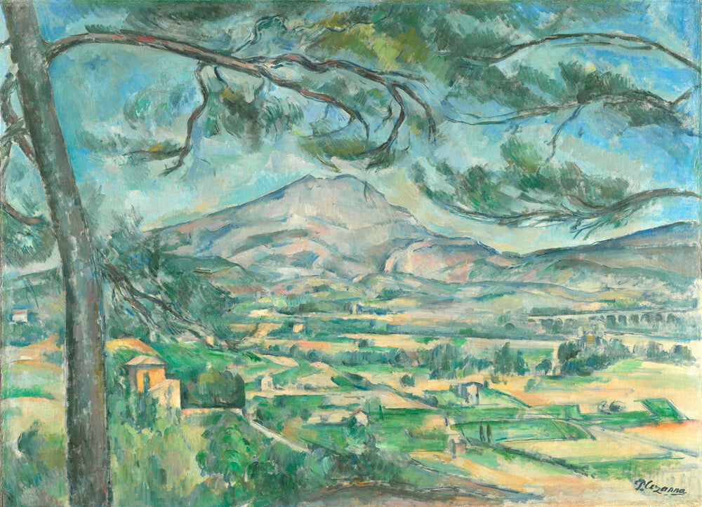 The Montagne Sainte-Victoire with Large Pine