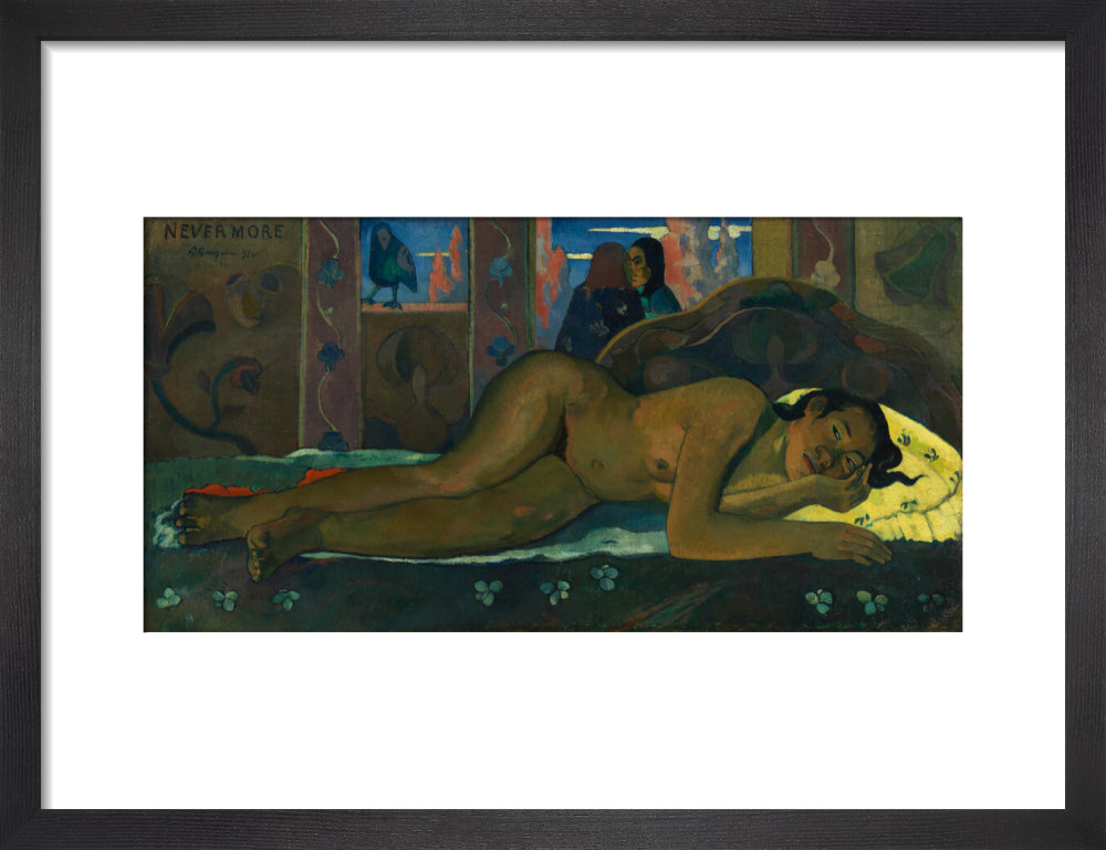 Nevermore (art print, small, black)