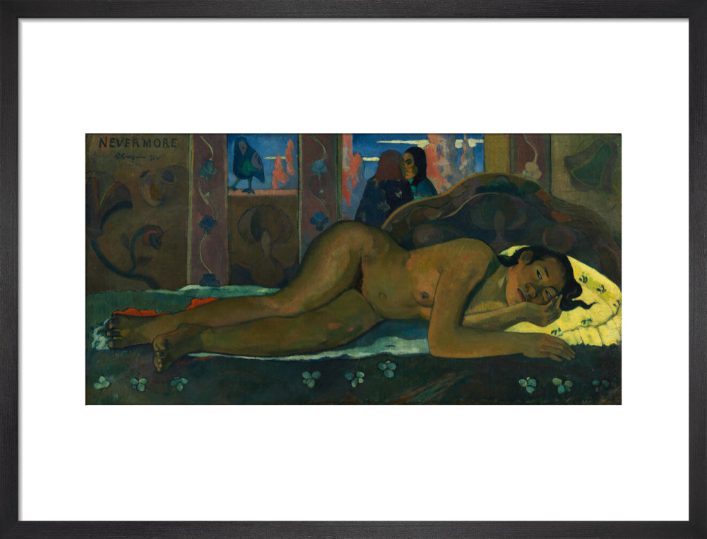 Nevermore (art print, medium, black)