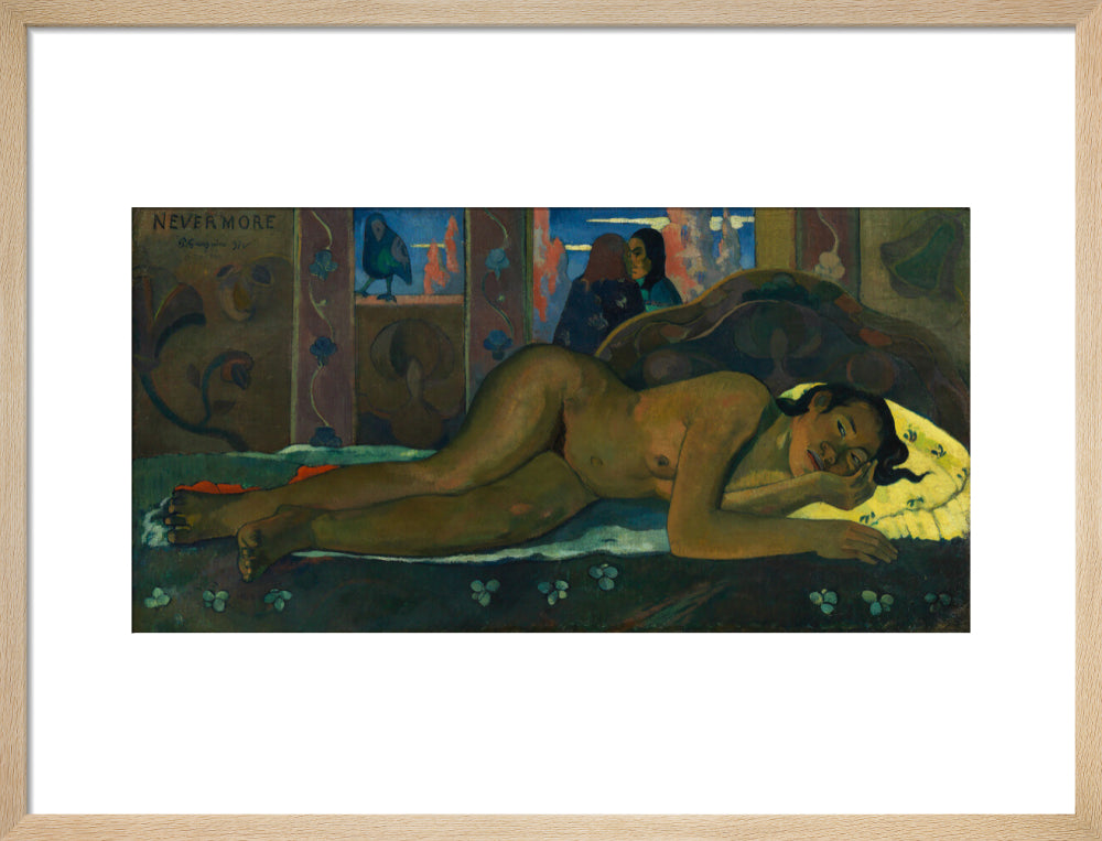Nevermore (art print, medium, natural)