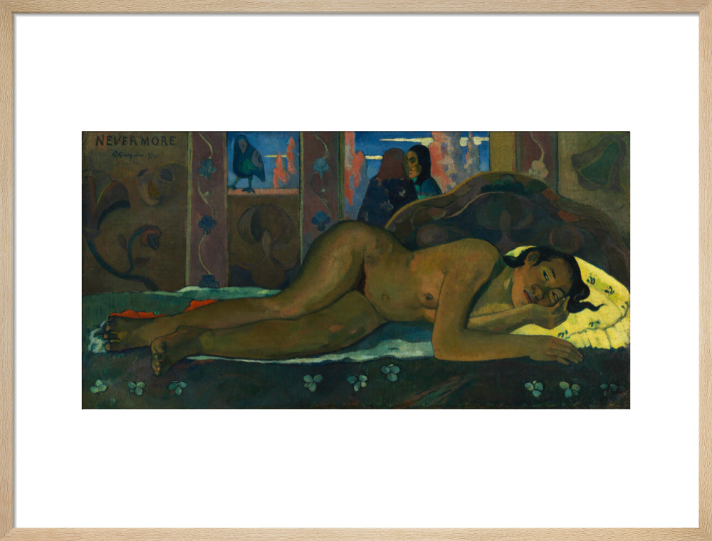 Nevermore (art print, large, natural)