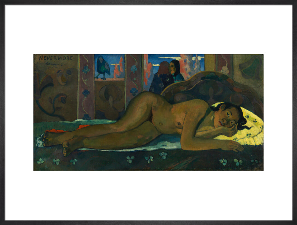 Nevermore (art print, extra large, black)